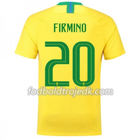 Brasilien VM 2018 Firmino 20 Hjemme - Fodboldtrøjer(S/S) Brasilien VM 2018 Firmino 20 Hjemme - Fodboldtrøjer(S/S)